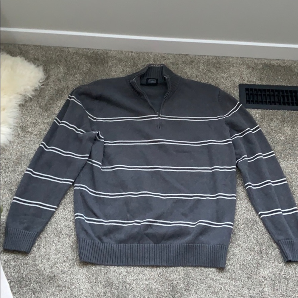 quarter zip oversized hoodie